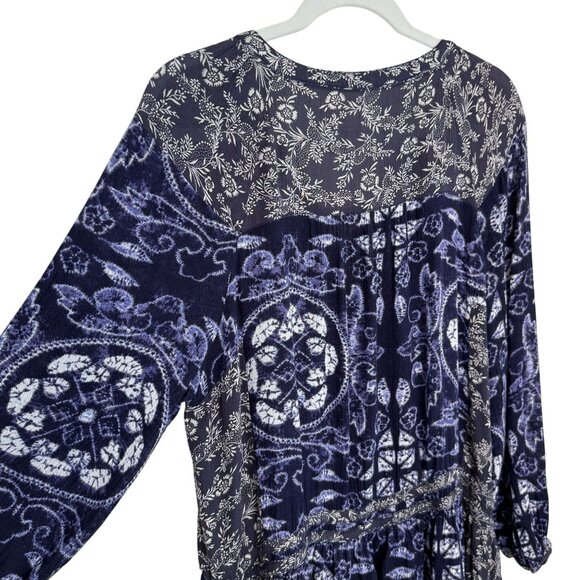 Free People Womens Boho Tunic Top, XS - Picture 4 of 11